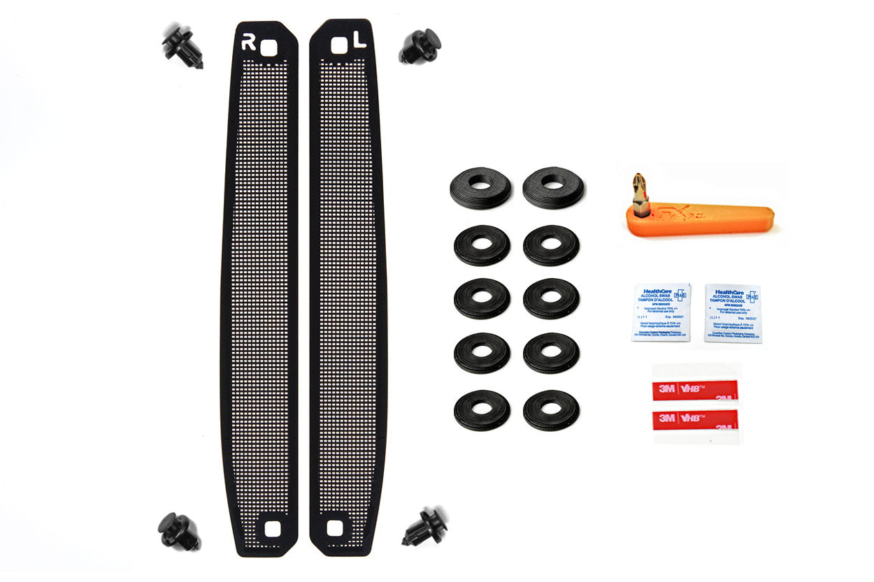 Honda Civic Type R / FL5 (2022-2025) / Rock Guards and Mesh combo